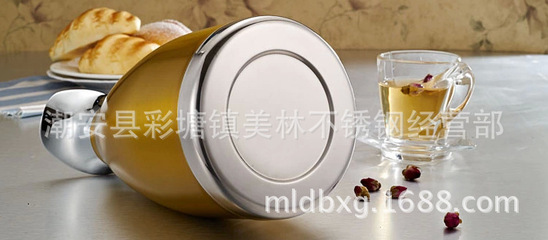 【不銹鋼歐式咖啡壺 保溫壺 保溫瓶 多彩壺】價(jià)格,廠家,圖片,餐具套裝,潮安縣彩塘鎮(zhèn)美林不銹鋼經(jīng)營部-